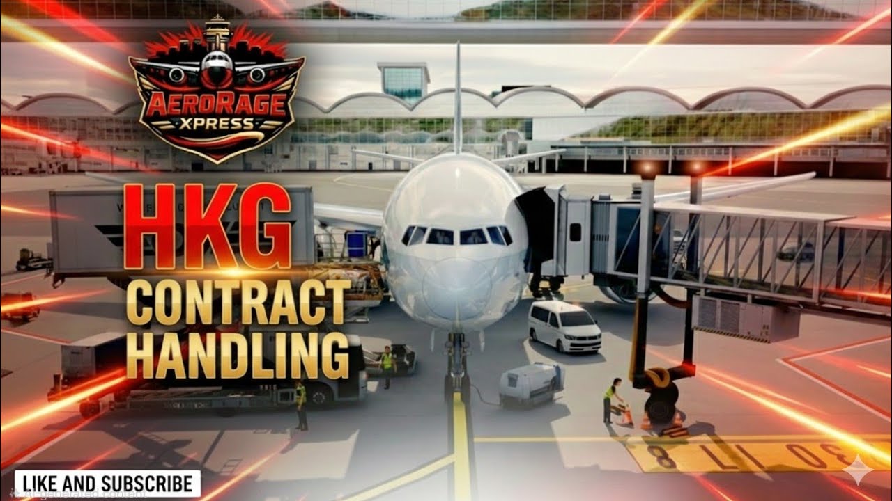 AeroRageXpress Live 🔴 | SkyJet Alliance | HKG Gameplay | World of Airports