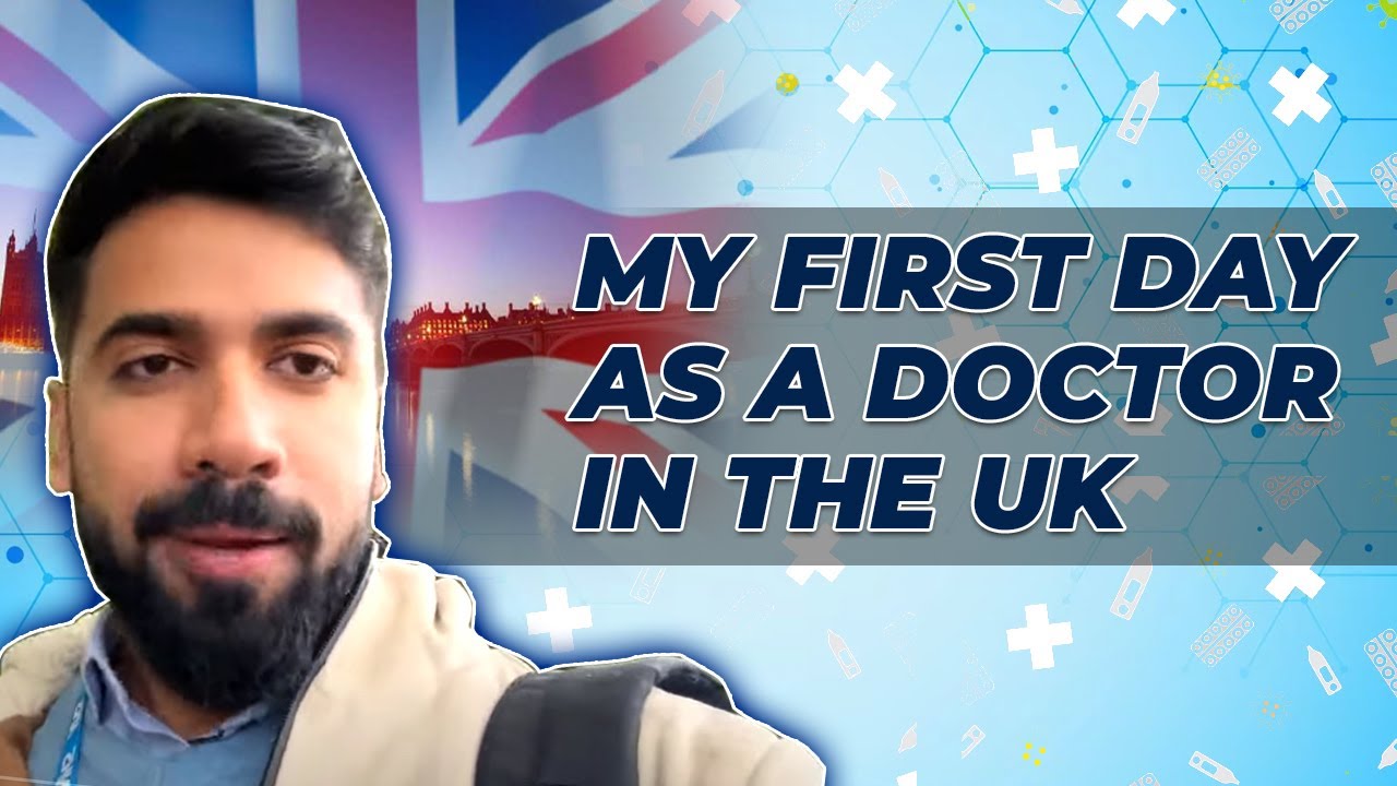 MY FIRST DAY AS A DOCTOR IN THE UK | VLOG 1 | DOC ALI - YouTube