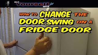 how to reverse your refrigerator door
