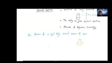 Integrable Systems - Intro 1