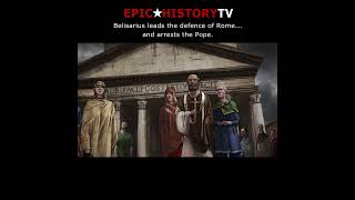 Belisarius arrests the Pope