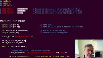 18.x1 Sistemas Operacionais de Tempo Real (parte extra 1) - Tarefa Periódica com C no Linux