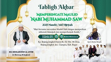 🔴 LIVE STREAMING TABLIGH AKBAR MEMPERINGATI NABI MUHAMMAD SAW - RDA PRO