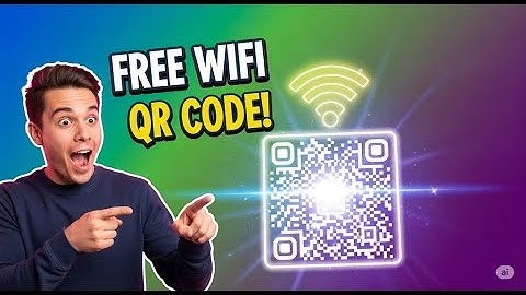 How to Create a Qr Code For Your WIFI for Free