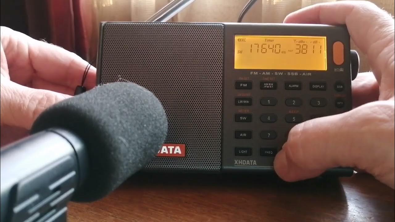 BBC News on shortwave radio 25900 kHz vs three other frequencies bbc