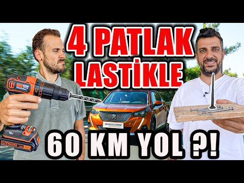 Video: Arabamı patlak bir lastikle park edebilir miyim?