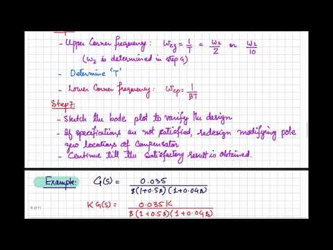 67. Design of a Lag Compensator with Example