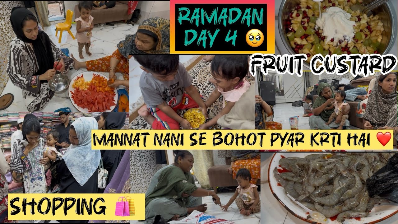Mannat apni nani se bohot pyar krne lagi hai 🥹 Ramadan day 4 🤗 full day routine 👍 #mariyamvlogs 
