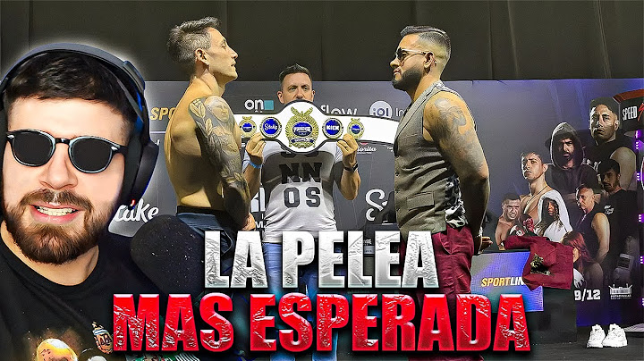 LA COBRA REACCIONA EL pesaje de Mike vs Momo PARENSE DE MANOS