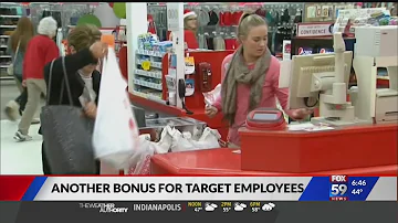 Is Target giving employees a Christmas bonus?