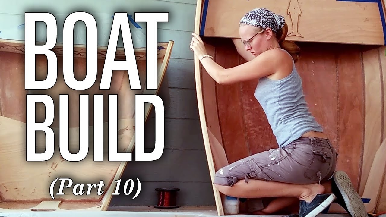 Emily Builds Sailboat - FLOTATION CHAMBERS - CLC Eastport Nesting Pram (Ep 10)