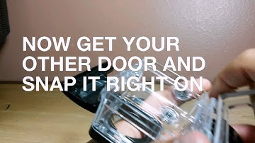 How to remove gopro back door