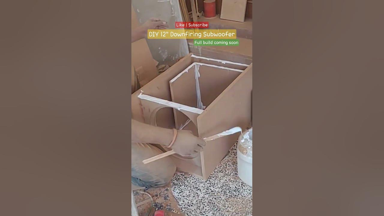 12 inch downfiring subwoofer build | Pioneer | Sundown | Dynaudio | Sony | Deep bass