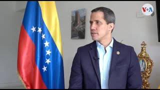 Fecha de los comicios, celebración de primarias: Juan Guaidó conversa con la VOA