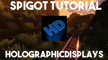 HolographicDisplays Tutorial (SpigotMC Plugin)
