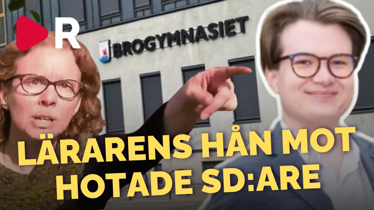 Sverigedemokrater hotades vid skola – lärare: "Ni är rasister"