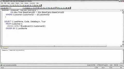 SQL Server  Having Fun with Apply