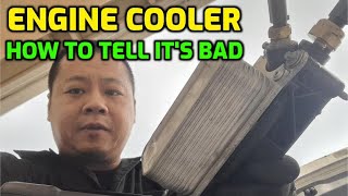 Symptoms of a Bad Engine Cooler (Oil and Coolant Leaks)