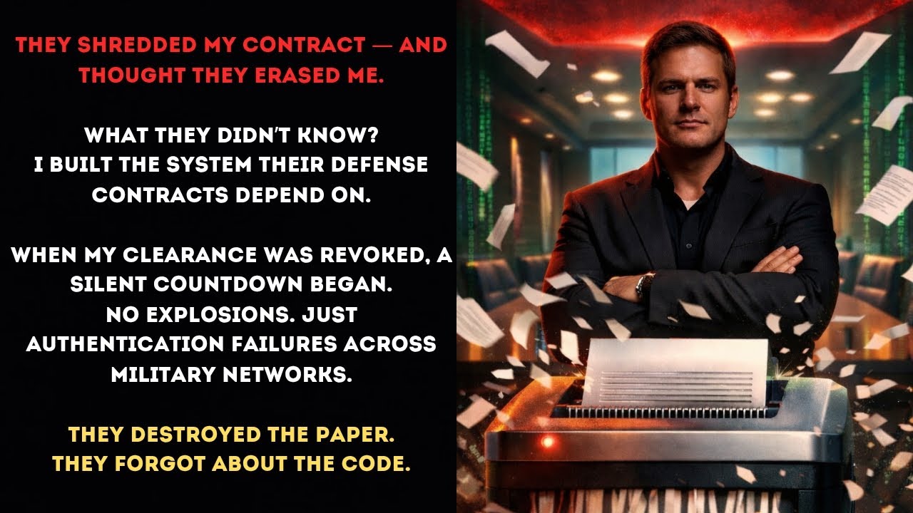 They Shredded My Contract… Then Their Entire Defense System Went Dark #reddit #redditstory 