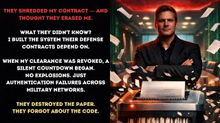 They Shredded My Contract… Then Their Entire Defense System Went Dark #reddit #redditstory 