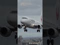 JAL EMBRAER ERJ170 | 風速28ノット強い横風でナイスランディング | 伊丹空港 ITM/RJOO #Shorts