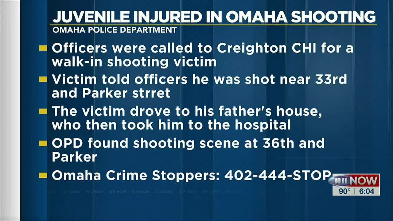Juvenile injured in overnight Omaha shooting - YouTube
