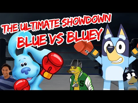 Bluey v. Blue From Blue's Clues