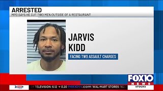 Man arrested for stabbing at La Cocina Restaurant