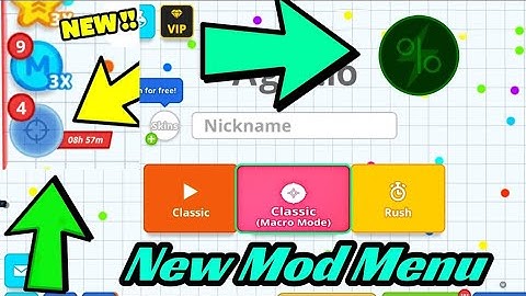 NO RISK NO FUN AGAR.IO NEW MACRO MOD MENU TUTORIAL+NO*ROOT+ (AGAR.IO MOBILE)