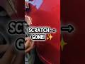 Deep Scratches GONE in Minutes!#trending #shorts #shortsvideo #short #viral