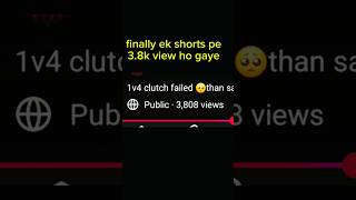 finally ek shorts pe 3.8k view ho gaye 😊 #bgmi #assamtezpur #criater #Laddu乂Gaming @Laddu乂Gaming
