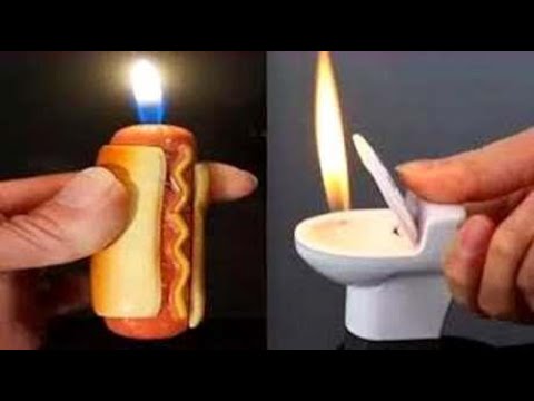 盘点世界上最奇葩的打火机，味儿里全是高贵！超高比格！