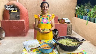 Mole Verde Tradicional Comida Mexicana