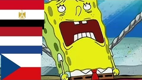 "Soiled it!" In 21 different languages (Sponge Bob Meme Pants)