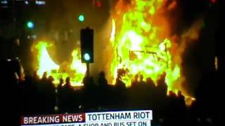 Tottenham Riots, London | 6th August 2011 | Sky News