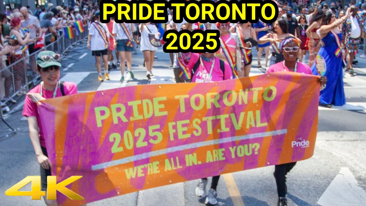4K| Toronto Pride Month 2025| All Groups  in Downtown Toronto pt4