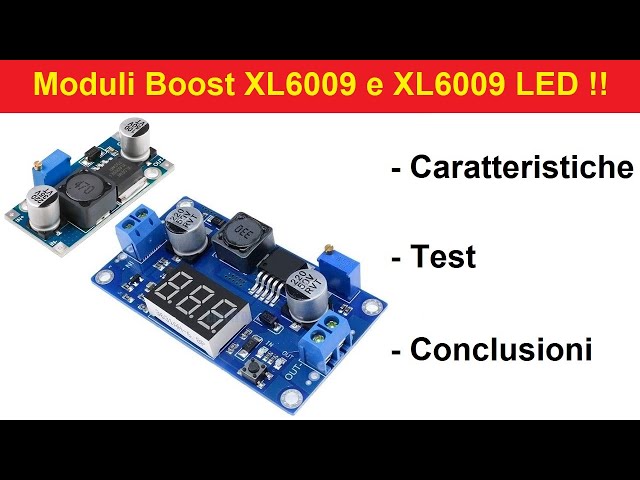 Modulo XL6009 Convertitore DC-DC Regolatore Di Tensione Step Up 400KHz 4a Modulo Boost - Foto 7