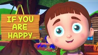 если вы счастливы | If Your Happy And You Know It | Schoolies Russia | русский мультфильмы для детей