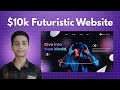 Build $10,000 Futuristic Website Using AI