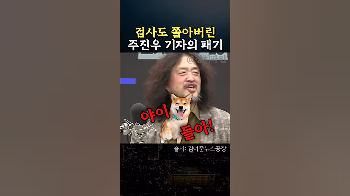검사도 쫄아버린 주진우 기자의 패기 #정치 #김어준