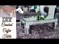 DIY SPARKLE CRYSTAL COFFEE TABLE