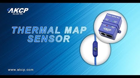 AKCP Cabinet Thermal Map Sensors