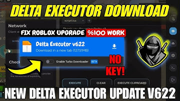 Delta Executor Mobile New Update V622 - Delta Atualizado better than Arceus X,Codex,Fluxus Executor