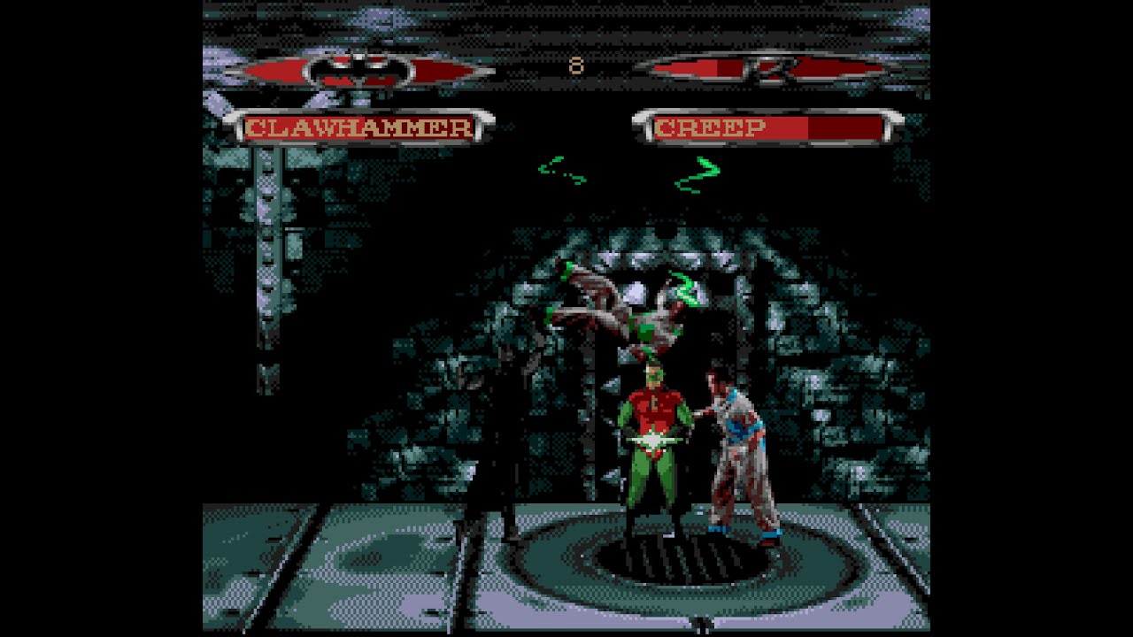 Batman Forever Sega Genesis 2 player Co-op 60fps