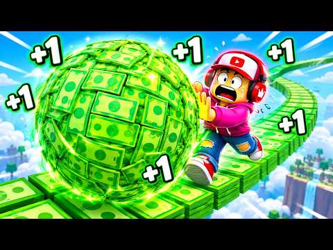 AFTER GAMING  termine le JEU +1 Money Roll To Get Rich sur Roblox !