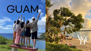 [vlog] Traveling to Guam🇬🇺 | The most beautiful ocean I've ever seen 🌅