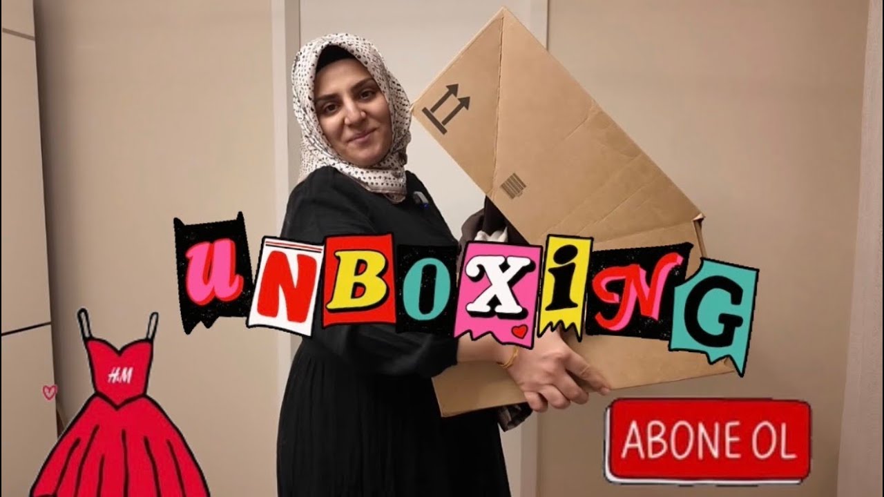 H&M haul! Kargo acilimi! Alisverisimi begendinizmi! #viral #viralvideo #haul 