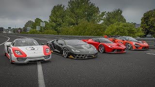 In this edition of my drag racing series we take 4 mental supercars
and race them down the 2 mile straight at le mans! first have ferrari
laferrari wi...