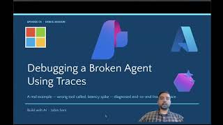 Debugging a Broken AI Agent Using Traces (Live Demo — Microsoft AI Foundry)