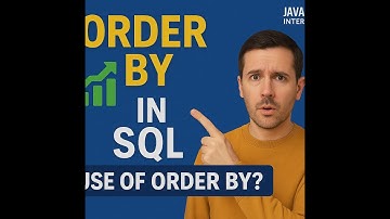 🔢 ORDER BY in SQL | Sort Your Results Like a Pro